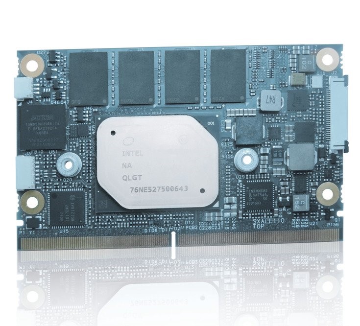 New Kontron SMARC-sXAL4 (E2) Module with up to 8 GByte LPDDR4 Memory Down